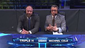 Triple H comments on "demotion" rumors live on SmackDown