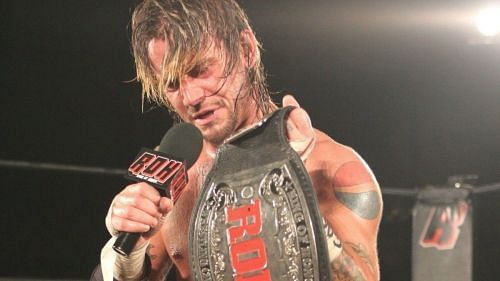 Punk as the ROH World Champion