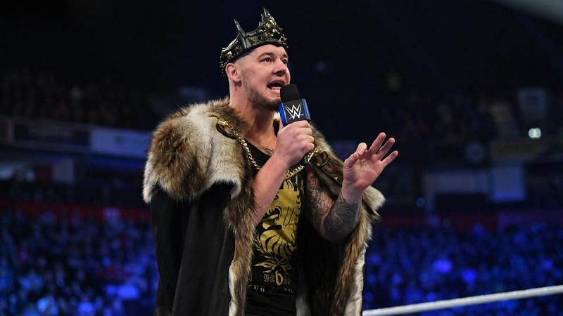 King Corbin loves to gloat about his achievements
