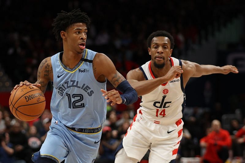 Ja Morant (left) was the second overall pick in the 2019 NBA Draft