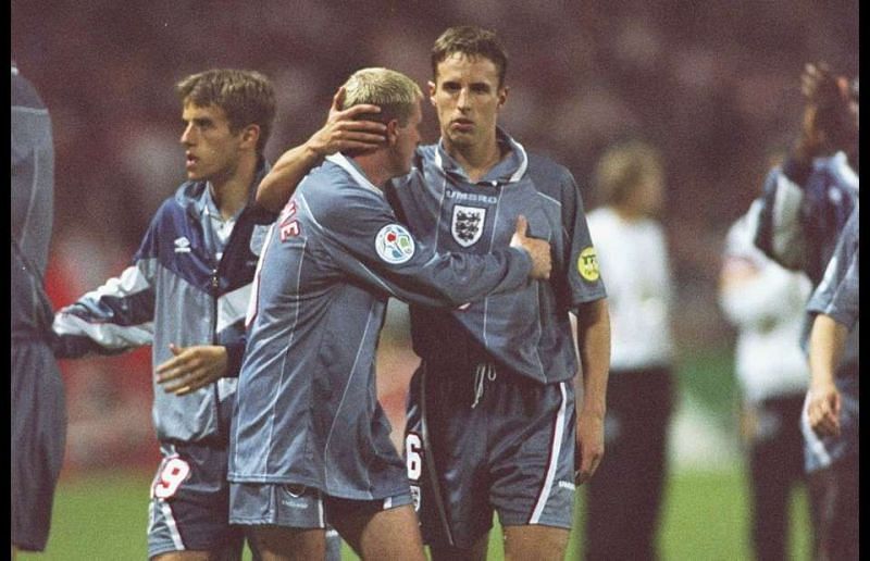 Gareth Southgate may draw comparisons between Grealish and his former England teammate Paul Gascoigne