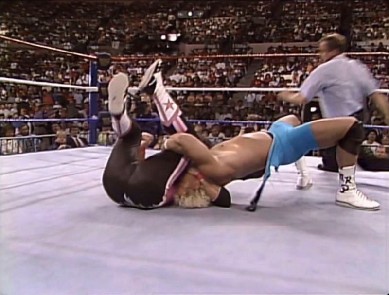 Bret Hart suffers the Perfect Plex at SummerSlam 1991
