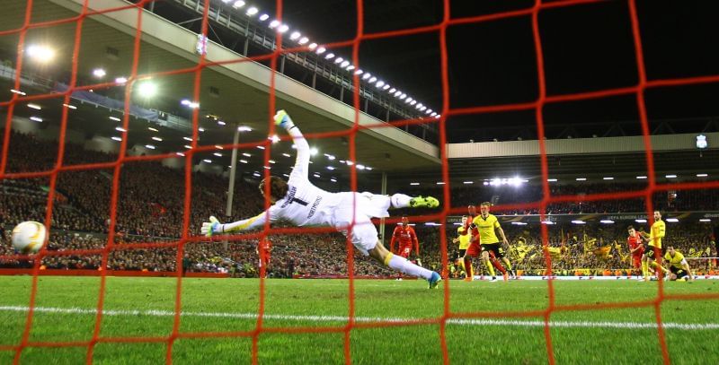 Liverpool v Borussia Dortmund - UEFA Europa League Quarter Final: Second Leg