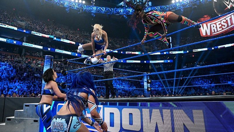 These are the top four women on SmackDown.