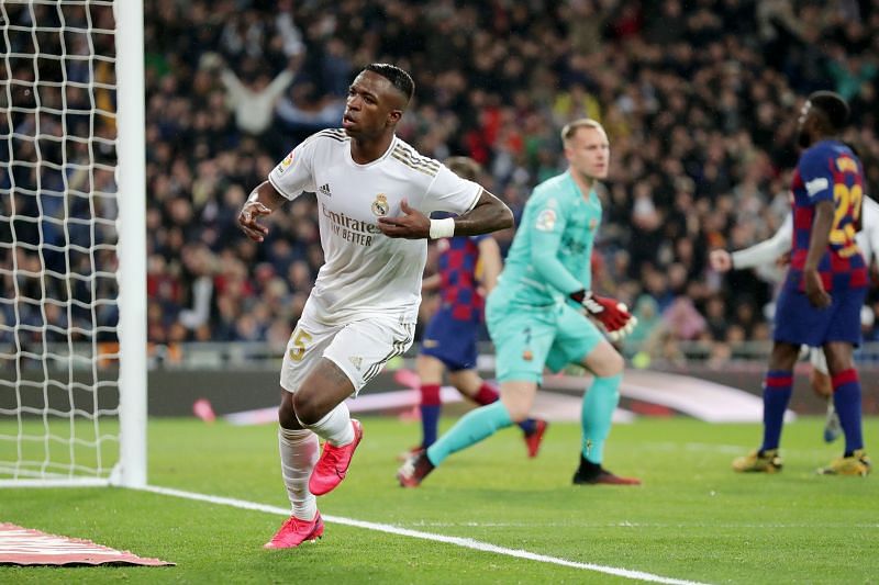 Vinicius opened the scoring for Real Madrid