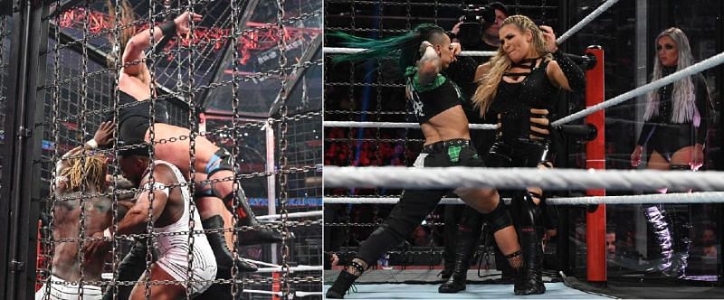 There were some shocking botches last night at Elimination Chamber