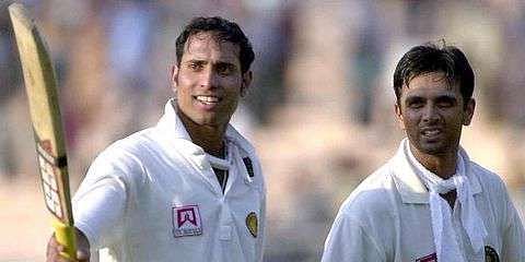 Laxman and Dravid - The stars of the match