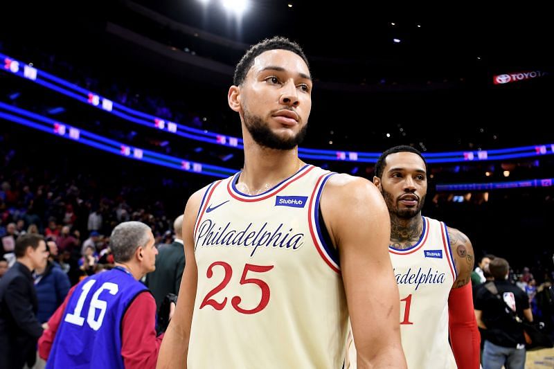 Ben Simmons is still recovering from his back injury