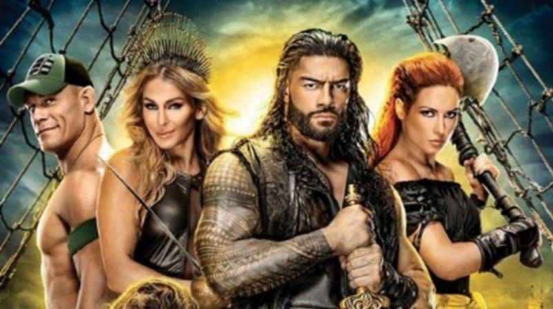 The poster boys and girls for WrestleMania 36