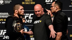 Khabib Nurmagomedov shares why he will not talk about Tony Ferguson's mental health issues
