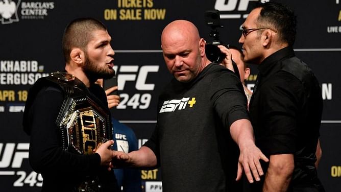 Khabib Nurmagomedov shares why he will not talk about Tony Ferguson's mental health issues
