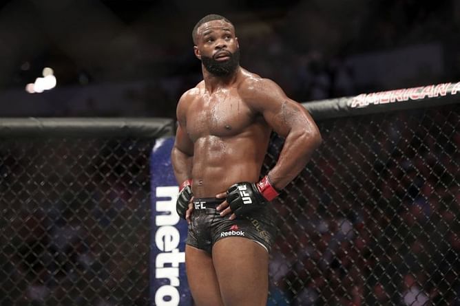Gilbert Burns shares why Tyron Woodley is not a 'beast' in the cage anymore