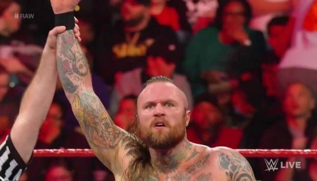 Aleister Black doesn't have too many options