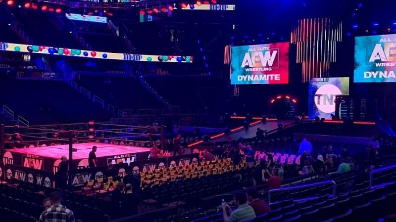 aew wrestling site