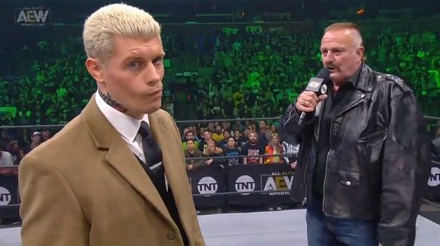 Jake &#039;The Snake&#039; Roberts made a surprising appearance and cut a promo on Cody Rhodes!
