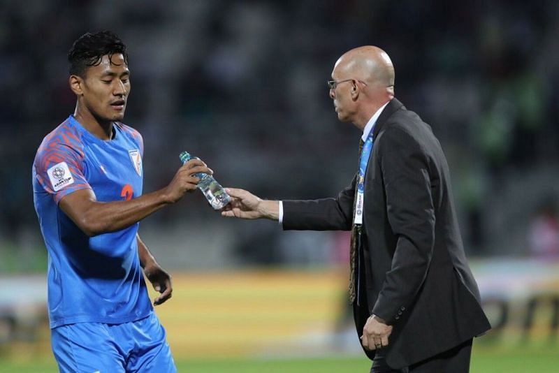 Salam Ranjan Singh was the only I-League player who was part of Indian squad at the AFC Asian Cup 2019