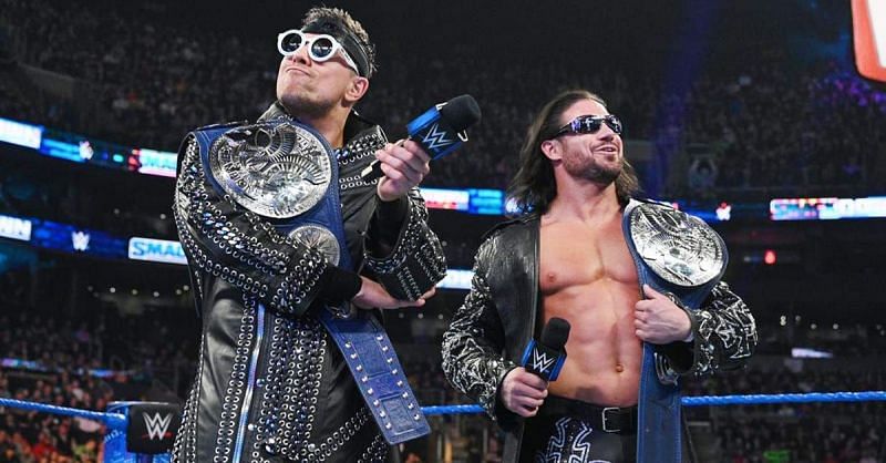 The Miz is one-half of the SmackDown tag champs