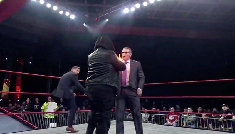 Ken Shamrock was met with a fireball by the man behind Reality Is Lost