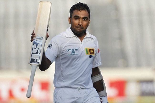 Mahela Jayawardene is one of only 2 players to be dismissed &#039;retired out&#039; in tests.