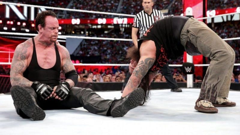 The Undertaker and Bray Wyatt provided a few memorable moments at WrestleMania 31