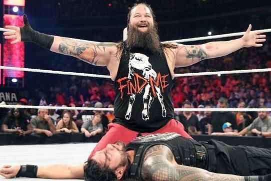 Bray Wyatt during his feud against Roman Reigns