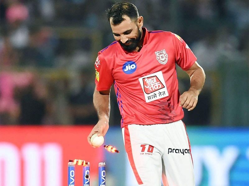Shami was in excellent wicket taking form for KXIP in IPL 2019