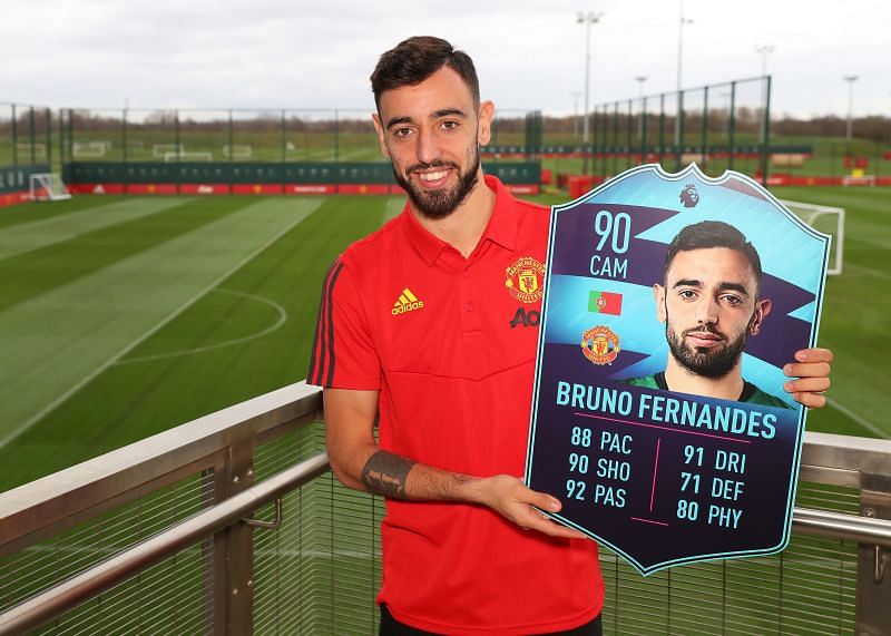 Bruno Fernandes was voted as the Premier League Player of the Month for February