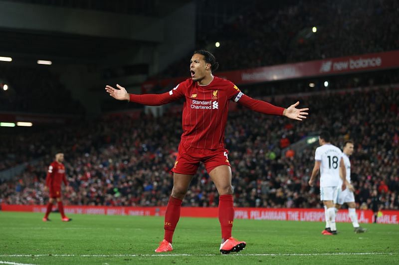 Virgil van Dijk has been a colossus at the back for Liverpool this season