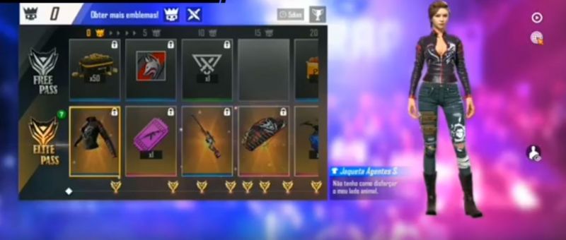 Free Fire Season 23 Elite Pass leaks: Free Male Jacket ...