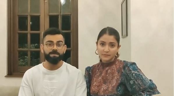 Virat Kohli and Anushka Sharma share their thoughts on the situation at hand