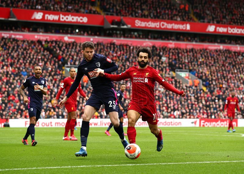 Salah recently made his 100th Premier League appearance for Liverpool in a 2-1 win over Bournemouth.