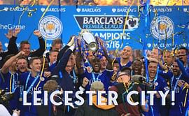 The greatest underdog story in English football | Leicester City wins the Premier League in 2015-16