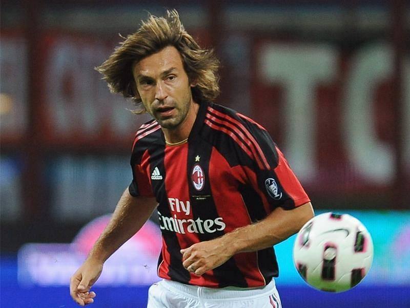 Andrea Pirlo attained legendary status at AC Milan and Juventus