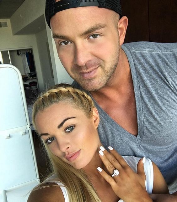 Mandy Rose and Mike Lubic.