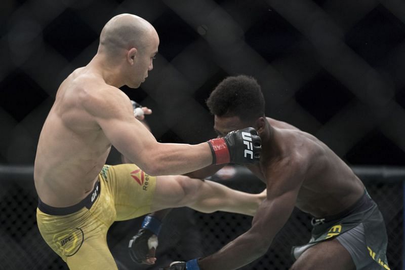 Marlon Moraes turned the lights out on Aljamain Sterling with one shot