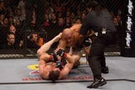 Thiago Alves took out Matt Hughes with a brutal flying knee in 2008