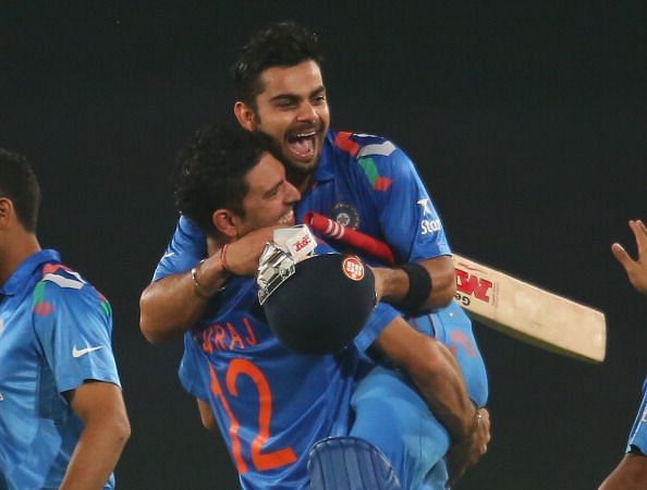 विराट कोहली की बेहतरीन पारी की बदौलत भारत ने सेमीफाइनल में दक्षिण अफ्रीका को हराया था
