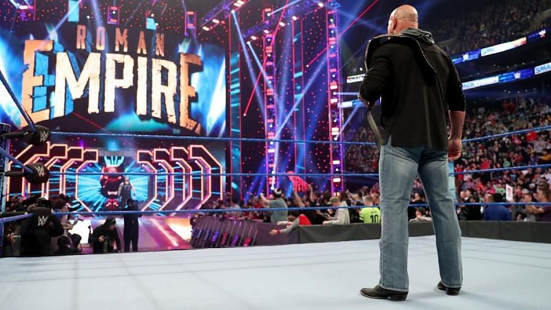 Goldberg on the SmackDown after Super ShowDown 2020