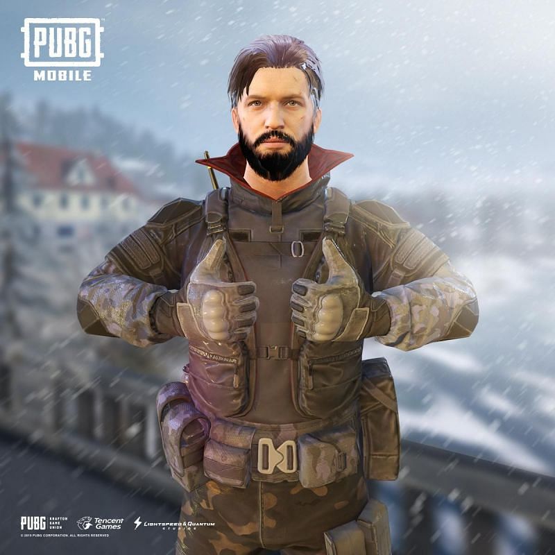 Male Character in PUBG Mobile