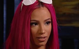 Sasha Banks reacts to losing her 5th straight WrestleMania match