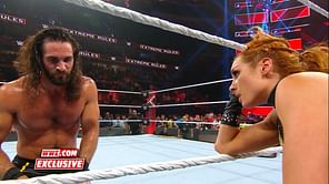 Becky Lynch reacts to wedding plans with Seth Rollins being affected due to coronavirus