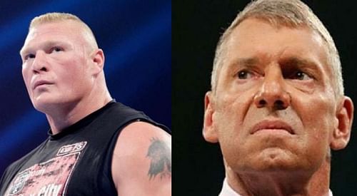 Lesnar and WWE Chairman Vince McMahon \Mustafa Ali's tweet