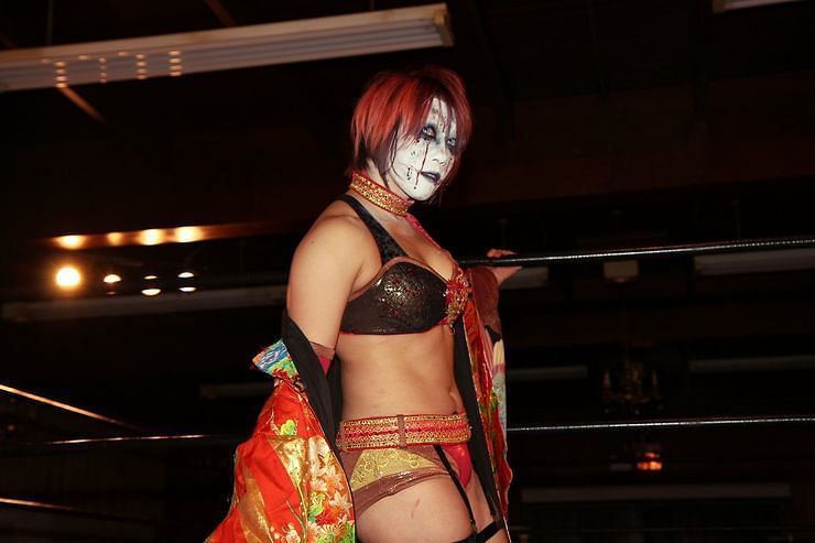 Imagine this Asuka in WWE! (Source: Pinterest)