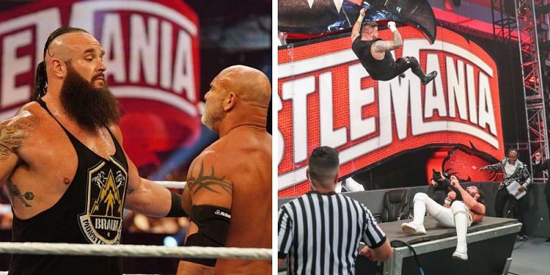 Day 1 of the most unique WrestleMania in WWE history