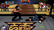 The Monday Night Wars split over onto the consoles with Nintendo's use of both WCW and WWF games