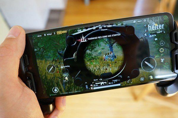 The gyroscope in PUBG Mobile