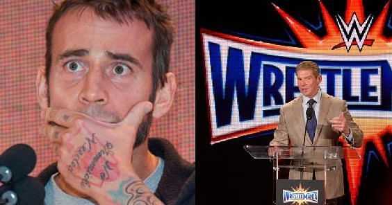 CM Punk and Vince McMahon