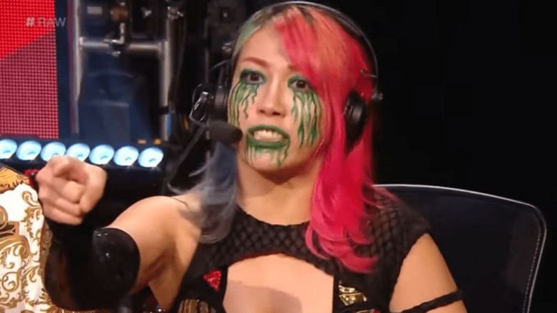 Asuka on commentary
