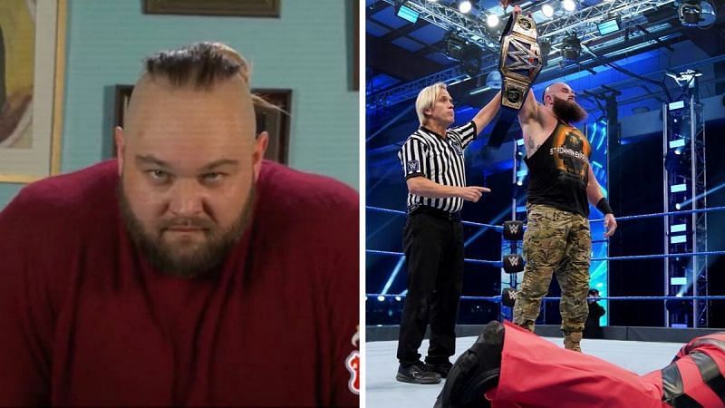 Braun Strowman versus Bray Wyatt. Who wins?