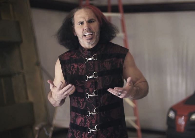 Matt Hardy cut a promo on The Inner Circle